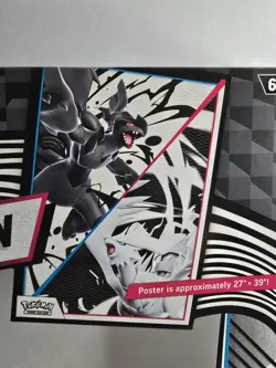 Pokemon Black Bolt And White Flare Poster Collection POSTER ONLY - Image 1