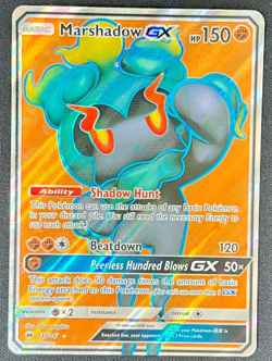 Pokemon Marshadow GX 137/147 Ultra Rare Full Art SM Burning Shadows NM - Image 1