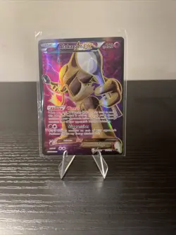 Pokemon TCG Alakazam EX 117/124 XY Fates Collide Ultra Rare Holo Full Art 2016 - Image 1