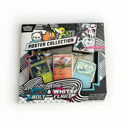 Pokemon TCG Black Bolt and White Flare Poster Collection - Image 1