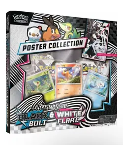 Pokemon TCG Black Bolt and White Flare Poster Collection - Image 1