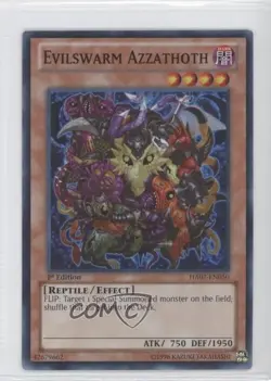Rare - Evilswarm Azzathoth 1st Ed. YuGiOh Hidden Arsenal 7: Knight of Stars 0e1 - Image 1