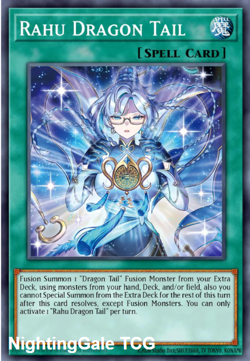 Yugioh! Rahu Dracotail *COLLECTOR'S RARE* Justice Hunters JUSH-EN009 PREORDER - Image 1