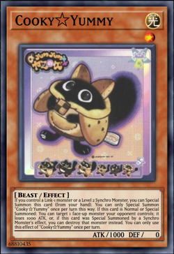 Yugioh! Cooky☆Yummy *COLLECTOR'S RARE* Justice Hunters JUSH-EN017 - Image 1