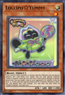Yugioh! Lollipo☆Yummy *COLLECTOR'S RARE* Justice Hunters JUSH-EN018 PREORDER - Image 1