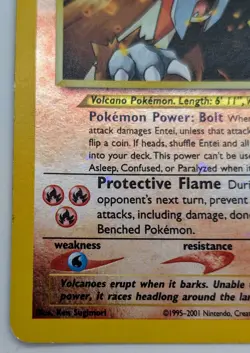 Entei Black Star Promo #34 Pokemon Card Movie Reverse Holo We Combine Shipping - Image 5