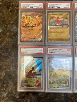 PSA Pokemon Card Lot Of 10 Graded Cards - English - PSA 9 Grade - Image 2