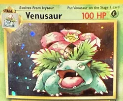 WOTC SWIRL 🌀 - Venusaur #13 /53 Black Star Promo - Holo Rare Pokemon Card - Image 2