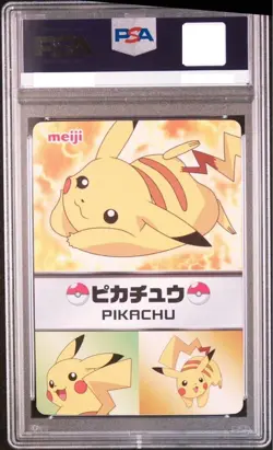 PSA 9 Pokemon Japanese Card Meiji Pikachu Promo 2013 - Image 2