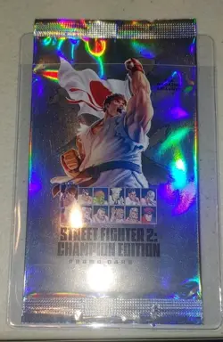 Street Fighter 2: Champion Edition PSA Magazine Exclusive Promo Card Sealed Pack - Image 1