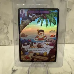 NEW! Pudgy Penguin Vibes TCG Spring Break SDCC 2025 Promo Card! - Image 1