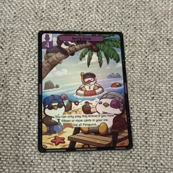 NEW! Pudgy Penguin Vibes TCG Spring Break SDCC 2025 Promo Card! - Image 1