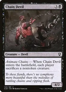 X4-NM-MTG-Playset-Baldur's Gate (CLB)-Chain Devil-120 - Image 1