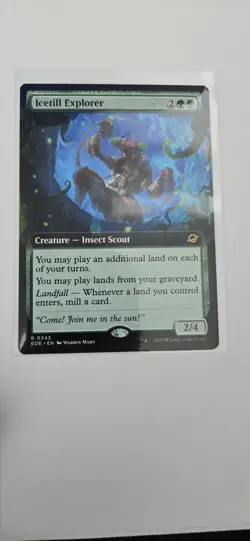 Icetill Explorer (Extended Art) - 343 / English / Near Mint MTG - Image 1