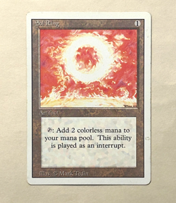 Sol Ring Revised / 3rd Edition MTG Lightly Played / Near Mint (LP/NM) Magic - Image 1