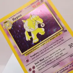 Pokemon TCG - Hypno 8/62 Fossil Holo Rare WOTC 1999 - EXC/NM - Image 1