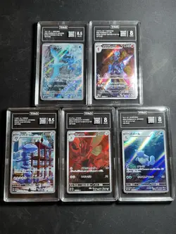 Pokemon x5 TAG Slab Lot - Exact Slabs Seen In Picture - Image 1