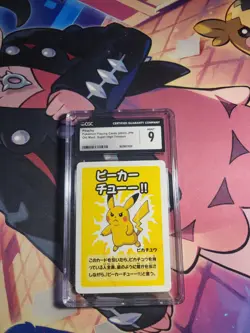 Pikachu - Old Maid Super High Tension 2023 - Pokemon - CGC Mint 9 - Image 1