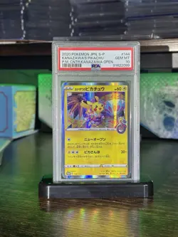 Pokemon Kanazawa's Pikachu Holo Japanese Promo 144/S-P PSA 10 Gem Mint - Image 1