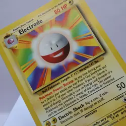 Pokemon TCG - Electrode 21/102 Base Set Rare WOTC 1999 - EXC/NM - Image 1