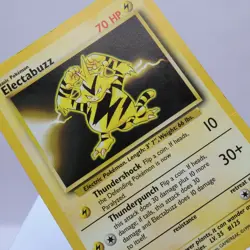 Pokemon TCG - Electabuzz 20/102 Base Set Rare WOTC 1999 - HP - Image 1