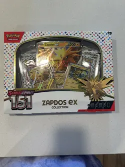 BRAND NEW SEALED Pokemon TCG: Scarlet & Violet 151 Zapdos EX Collection Box - Image 1