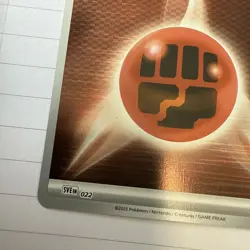 Pokemon TCG - Fighting Energy - 022 (Horizontal Holo) - Black Bolt & White Flare - Image 2