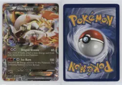White Kyurem EX Pokemon Black & Boundaries Crossed #103 1e8j - Image 3