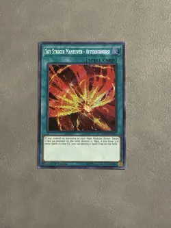Sky Striker Maneuver Afterburners DASA-EN031 Secret Rare 1st Edition Yugioh NM - Image 1