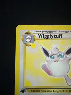 Wigglytuff 32/64 1st Edition LP Jungle Set 1999 Pokemon Card Non-Holo Rare - Image 2