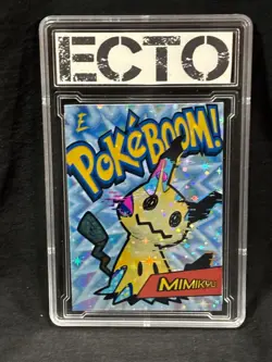 Ecto Custom Mimikyu Holo Card - Set 1 Pokemon Parody TCG - Image 1