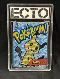 Ecto Custom Mimikyu Holo Card - Set 1 Pokemon Parody TCG - Image 1