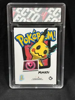Ecto Custom Mimikyu Holo Card - Set 1 Pokemon Parody TCG - Image 2