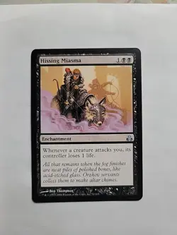 MTG - Hissing Miasma _ Guildpact Regular Uncommon #51 - Image 1