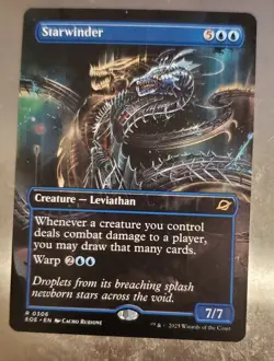 x1 Starwinder (0306) - Borderless R MTG Edge of Eternities M/NM, English - Image 1