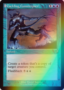 MTG - Cackling Counterpart - Retro Frame - INR 353 - Innistrad Remastered Magic - Image 1