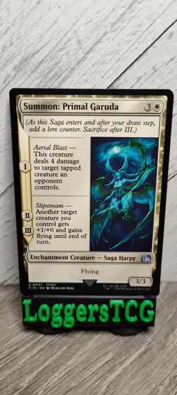 MTG Summon, Primal Garuda / FIN 0037 U NM - Image 1