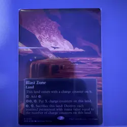 Blast Zone (#0137) - Galaxy Foil Extended Art EOS NM MTG - Image 1