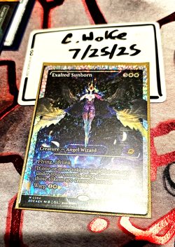 MTG Exalted Sunborn (Showcase) (Fracture Foil) Edge of Eternities Foil - Image 1