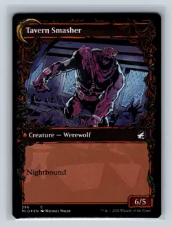 Magic the Gathering - MTG - MID - Tavern Ruffian - Common - Creature - Foil - Image 2