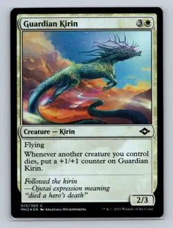 Magic the Gathering - MTG - MH2 - Guardian Kirin - Foil - Common - Image 1