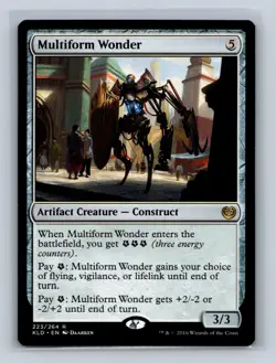 Magic the Gathering - MTG - KLD - Multiform Wonder - Rare - Image 1