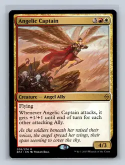Magic the Gathering - MTG - BFZ - Angelic Captain - Rare - Image 3