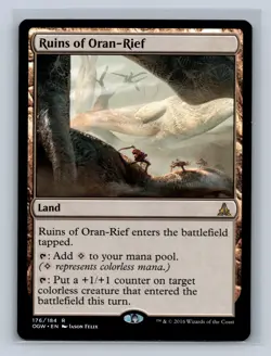 Magic the Gathering - MTG - OGW - Ruins of Oran-Rief - Rare - Land - Image 1