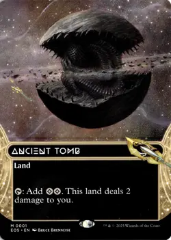 Ancient Tomb (0001) (Borderless) Edge of Eternities: Stellar Sights MTG - Image 1