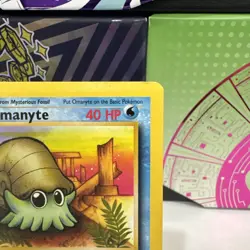 Pokemon TCG Fossil #52/62 Omanyte LP - Image 3
