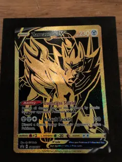 Pokemon Zamazenta V SWSH077 SWSH: Sword & Shield Promo Cards Holo - Image 1