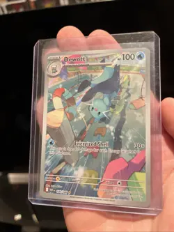 Dewott 106/086 - Illustration Rare Art- Pokemon TCG White Flare - Pack Fresh NM+ - Image 1