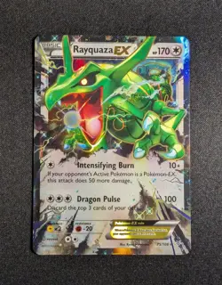 Pokemon Rayquaza EX 75/108 Ultra Rare XY Roaring Skies NM - Image 1