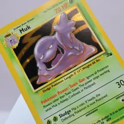 Pokemon TCG - Muk 13/62 Fossil Holo Rare WOTC 1999 - NM - Image 1